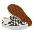thumbnail image 4 of Vans Classic Slip On Girls Shoes Size 12, Color: Checkerboard/Black/White, 4 of 5