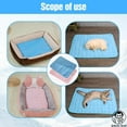 thumbnail image 5 of Galactic Goods-Dog Cooling Mat for Summer - Pet Cooling Pad with Gel Ice Pack, Non-Slip & Machine Washable, Cooling Mat for Dogs & Cats Indoor/Outdoor Use, 5 of 8