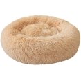 thumbnail image 1 of Dog Bed Donut Soft Plush Round Pet Bed For Deep Sleep Of Dogs Cats, 1 of 4