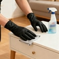thumbnail image 3 of Hearth & Gear Qualité Industrielle Jetable Prise Texturée en Nitrile pour la Manutention et l'Utilisation Latex Caoutchouc Latex Gants Réutilisables en Latex Grand Vpf64100 Gants en Caoutchouc Petits Gants pour Femmes Grands Gants Jetables en Caoutchouc, 3 of 5