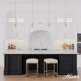 thumbnail image 3 of Hunter - High Oaks 1-light Brushed Nickel, Small Pendant Light, Dimmable, Formal Style, Globe Shaped, for Bedrooms, Dining, Living Rooms - 48060, 3 of 7