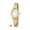 GoldWhite-XS, variant on Gold Watches for Women Easy Read Ladies Quartz Wrist Watch with Stainless Steel Expansion Band Waterproof Watch Gift for Woman