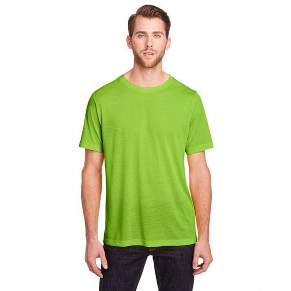 Adult Fusion ChromaSoft Performance T-Shirt ACID GREEN 2XL