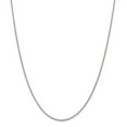 thumbnail image 2 of Sterling Silver 1.50mm Round Spiga Chain Necklace Size 28, 2 of 4