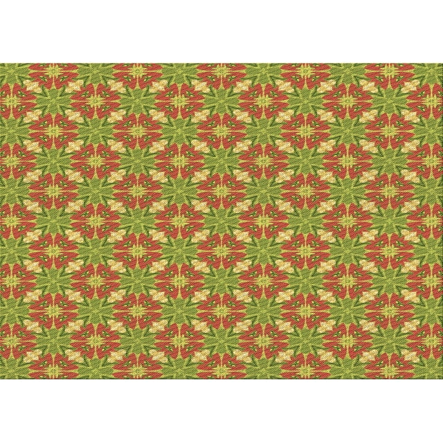 Ahgly Company Tapis d'Intérieur Lavables en Machine, Rectangle Transitionnel Brun Acajou, 8' x 12'