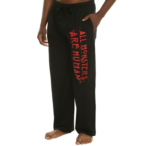 American Horror Story All Monsters Are Human Men's Sleep Lounge Pajama Pants (XSmall)