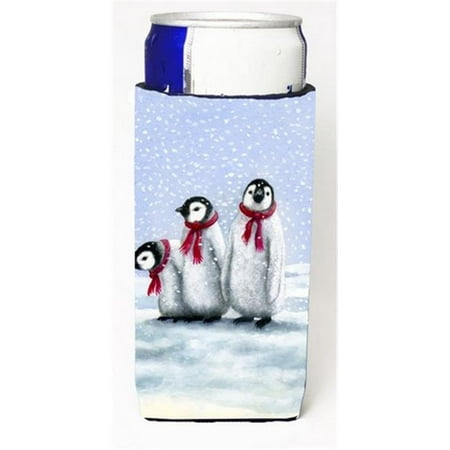 

Penguins by Daphne Baxter Michelob Ultra Can coolers for Slim Cans