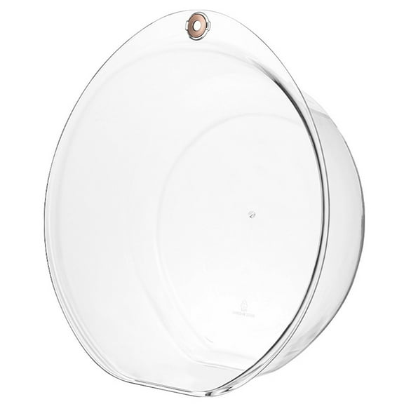 WRISTBIQUE 1Pcs Transparent Plastic Wash Basin for Face Washing Multi Functional Use Home Use