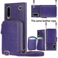 thumbnail image 5 of Funda tipo cartera para Huawei P30 con tarjetero y correa para el hombro para mujer, 5 of 5