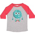 thumbnail image 3 of Inktastic Furry Monster, Blue Monster, Cute Monster, Silly Boys or Girls Toddler T-Shirt, 3 of 5