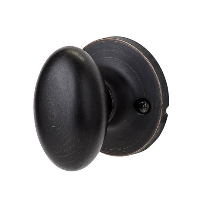 Sure-loc  Vintage Bronze Egg-shaped Dummy Door Knob