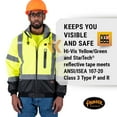 thumbnail image 3 of Pioneer Pioneer - Hi-Vis Heated Bomber Jacket - Yellow/Green - Size XL, 3 of 10