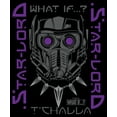 thumbnail image 2 of Women's Marvel What if…? Star Lord  Graphic Tee Black Large, 2 of 4