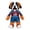 Colorado Avalanche Bernie, variant on Bleacher Creatures Wisconsin Badgers Bucky Badger 18" Officially Licensed Mascot Plush Figure