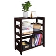 thumbnail image 1 of Small Bookshelf for Small Spaces, 3 Tier Book Shelf Organizer, Wooden Narrow Bookcase, Short Bookshelf for Bedroom, Living Room, Home, Office, Dark Brown, 1 of 8