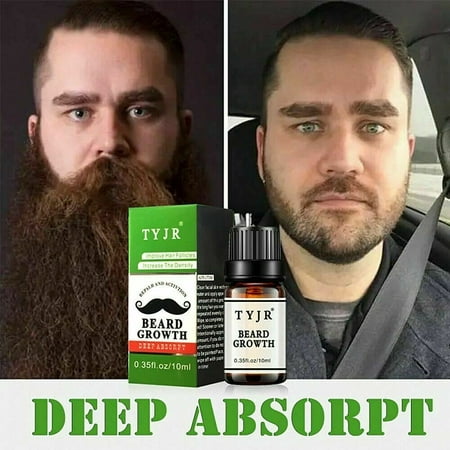 Beard Growth Essential Oil Face Care Moustache Moisturizing Men Beard Fluid Bear