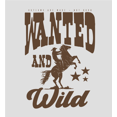 thumbnail image 2 of Cowboy Wanted And Wild Women's Vivid White Crew Neck Short Sleeve Top-Medium, 2 of 3