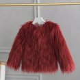 thumbnail image 2 of Dakiuu Girls Textured Jacket Cropped Open Front Long Sleeve, 2 of 6