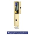thumbnail image 2 of Tennsco Double Tier Locker with Legs, Single Stack, 12w x 18d x 78h, Sand, 2 of 2