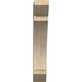 thumbnail image 2 of Ekena Millwork 4"W x 16"D x 24"H Thorton Slat Rough Sawn Bracket, Douglas Fir, 2 of 4
