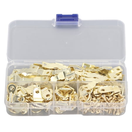 Sorven Picture Frame Hanger Set D Ring Picture Frame Hangers 251 Pcs Photo Frame Hangers for Picture Frame Painting