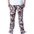 thumbnail image 6 of Looney Tunes Mens' Character Tasmanian Devil Taz All-Over Print Lounge Sleep Pajama Pants, 6 of 8