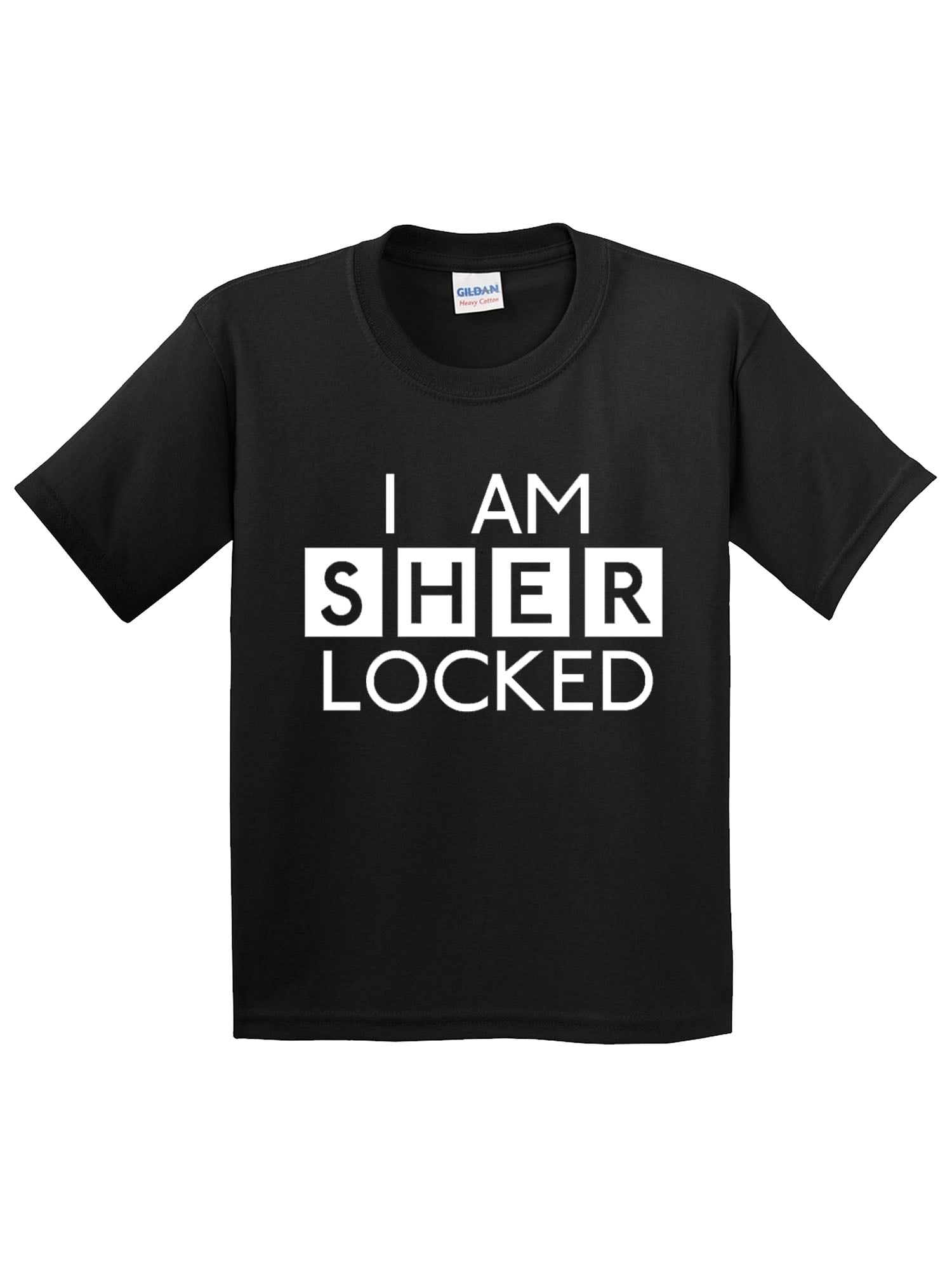 True Way True Way 2 Youth T Shirt I Am Sherlocked c Sherlock Holmes Nbsp Xl Black Walmart Com Walmart Com