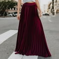 thumbnail image 4 of SXcggal Ladies Half Skirt Hip High Waist Half Skirt R Autumn Winter Skirt Corduroy Hip Wrap Single Slim Fit Solid Color Skirt Fashionable Comfortable Casual Women's Skirt, 4 of 4