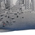 thumbnail image 4 of 35" White Boston Daylight Skyline Lumbar Decorative Pillow, 4 of 6