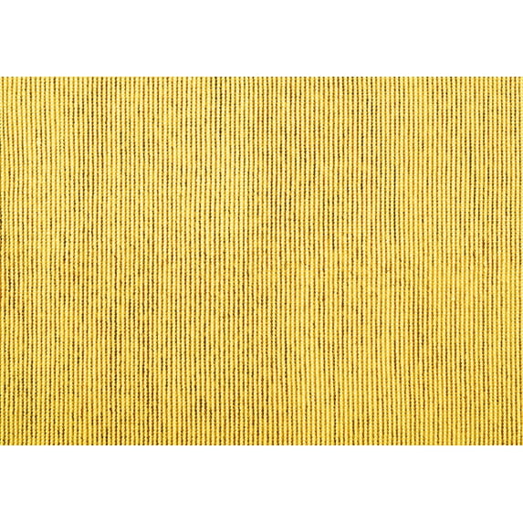 Ahgly Company Indoor Rectangle Abstract Yellow Contemporary Area Rugs, 5' x 8'