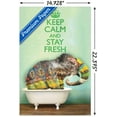 thumbnail image 3 of Keep Calm And Stay Fresh Wall Poster, 14.725" x 22.375", 3 of 3