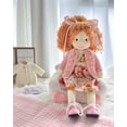 thumbnail image 2 of BlissfulPixie Waldorf Doll Handmade Rag Doll - Personalized Collectors Plush Doll for Kids Birthday Present with Beautiful Present Box-Autumn 12", 2 of 7