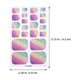thumbnail image 5 of FUTUREORYY 11Ud Stickers Para Con Arcoíris Impermeables Para De Pies Multicolor, 5 of 6