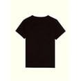 thumbnail image 2 of Be Mine Valentine" T-Shirt Graphique - T-Shirt à Manches Courtes Col Rond Décontracté avec Chapeau Rouge et Design Cœur, Extensible, Parfait pour un Usage Quotidien et Entraînement pour Adulte, Hommes, Femmes, Adolescent, Adolescent, 2 of 3