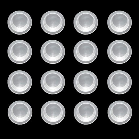 COOSKIN 300pcs Tattoo Ink Cup Holder Caps for Tattooing Mixed Tattoo Ink Cups Disposable Pigment Cups Large