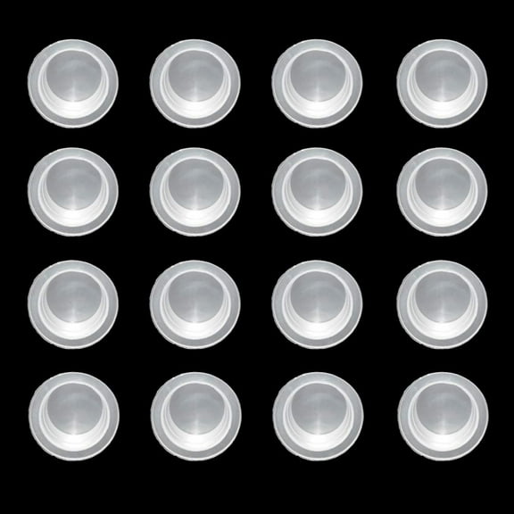 COOSKIN 300pcs Tattoo Ink Cup Holder Caps for Tattooing Mixed Tattoo Ink Cups Disposable Pigment Cups Large
