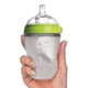 thumbnail image 2 of Comotomo Baby Bottle, Green, 8 Ounce Szrh A-s, 2 of 5