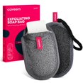 thumbnail image 1 of Bolsa ahorradora de jabón CAVEEM de doble cara exfoliante, 2 unidades, 1 of 8