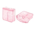 thumbnail image 2 of 2 bolsas para lavar zapatos, bolsas para lavar zapatos, para tenis, zapatillas de deporte. Rosa, 2 of 9