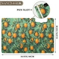 thumbnail image 3 of FORMRS A4 Clipboard Folder with Pen Holder Horizontal Foldable School Office Binder, Orange Tree Pattern, 3 of 9