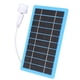 thumbnail image 1 of Panel Solar, Panel de Carga Solar Ecológica 5W USB para acampar, 1 of 7