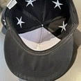 thumbnail image 5 of Kids Baseball Cap with Star Embroidery Short Brim Dome Hat for Ages 3-8, 5 of 5