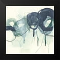 thumbnail image 2 of Vess, June Erica 20x20 Black Modern Framed Museum Art Print Titled - Chainlink Verdigris II, 2 of 5