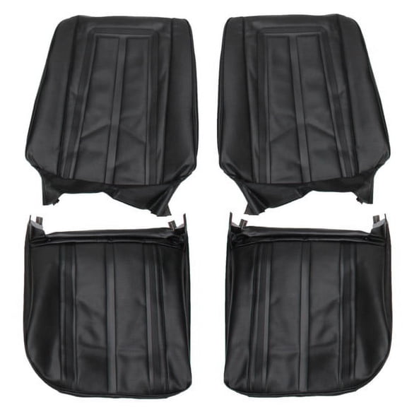 PUI 66XS10U 1966 Nova/Chevy II Bucket Seat Upholstery, Pair