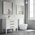 thumbnail image 5 of Catton Mirror - Rectangle 32" High Gold 30"W x 32"H x 1"D Gold, 5 of 5
