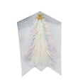 thumbnail image 3 of 3D Christmas Cards, Cute Style Popup Holiday Card Embossed Design Glitter Tree Theme  For Celebration Blue,Green, 3 of 8