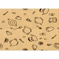 thumbnail image 1 of Ahgly Company Machine Washable Indoor Rectangle Transitional Cinnamon Brown Area Rugs, 4' x 6', 1 of 7