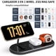 thumbnail image 2 of Cargador Inalámbrico Magnético 3 en 1 con Adaptador de 18W, Estacion de Carga Compatible con MagSafe para iPhone 11/12/13/14/15, Apple Watch Ultra 9/8/7/SE/6/5/4/3/2/1, AirPods Pro 3/2,Todo Negro, 2 of 13