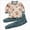 A26-AG, variant on Boys Cotton Pajamas Set Kids Soft Long Sleeve Top and Pants Sleepwear Comfy Pjs Set 6-12 Months 12-24 Months 2t 3t 4t 5t 6t 7t 8t 9t Children(Brown,7-8 Years)