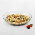 thumbnail image 5 of Libbey Selene Coupe Serving Bowls, Set of 2, 12-Inch Wide, 2.5-Inch Tall Clear Glass, Stackable, Lead-Free, Dishwasher-Safe Large Serveware for Salads, Pastas, Snacks, Classic Entertaining, 5 of 6